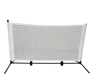 Portable Pickleball Net - Backyard Pickleball Equipment, Compact Tennis Ball Trainer Net | Quick Setup Home Equipment, Tennis Practice Pickle Ball Equipment Net for Backyard, Driveway, Park, Beach