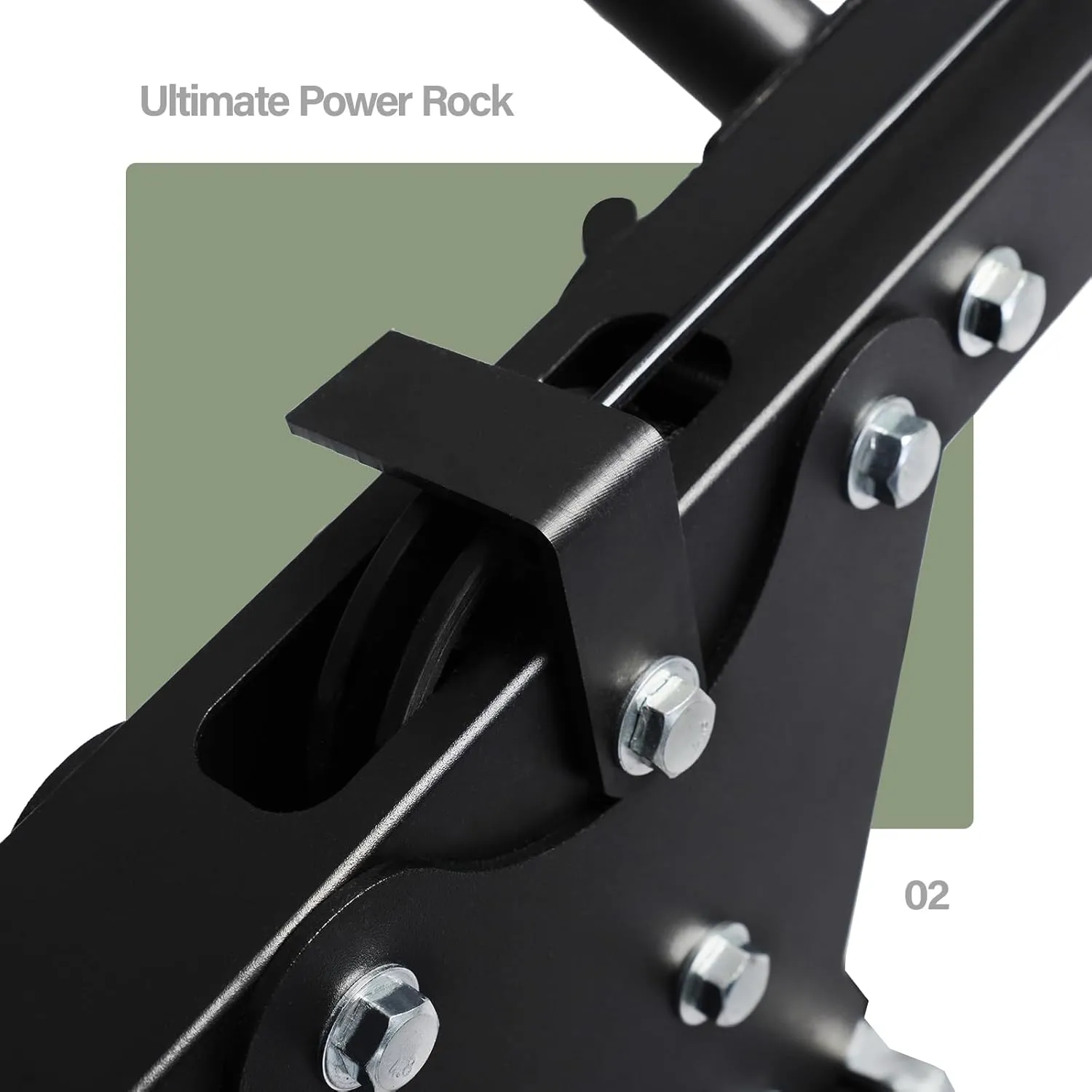 Power Cage | 5-in-1 Squat Rack with Adjustable J-Hooks, Cable Machine & Pull-Up Bar | Home and Garage Gym Equipment for Strength Training