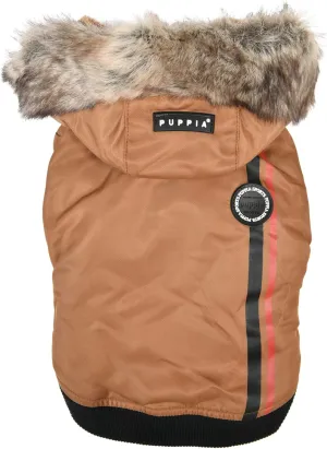 PUPPIA Fallon Winter Dog Jumper - Camel - L