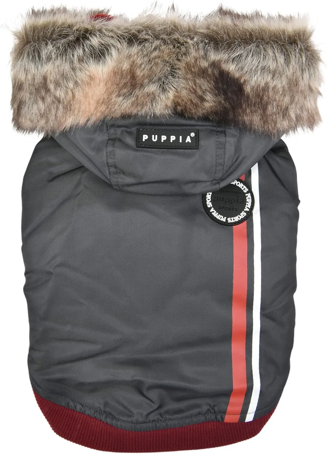 PUPPIA Fallon Winter Dog Jumper - Grey - L