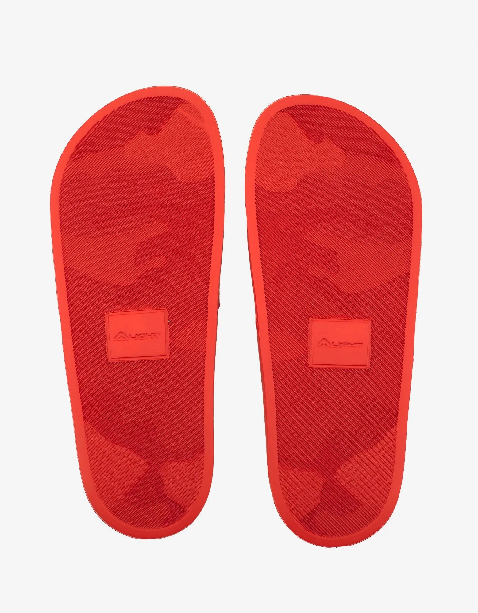 Red Icon Logo Slide Sandals