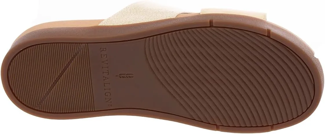 REVITALIGN Women's Dawn Shimmer Slide Sandal