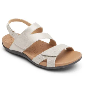 Ridge Adjustable Strap Flat Sandal