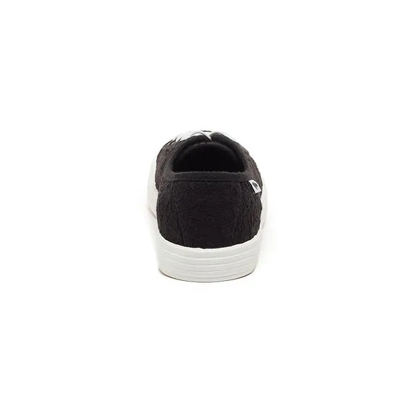 Rocket Dog Chow Chow Elsie Eyelet Women's Slip On Low Profile Pump Trainer Black
