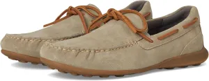 Rockport Men's DMX Dunphy Loafer, Light Olive Suede, 11.5 Wide