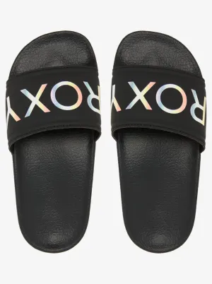 Roxy Girl RG Slippy II Slide BLACK