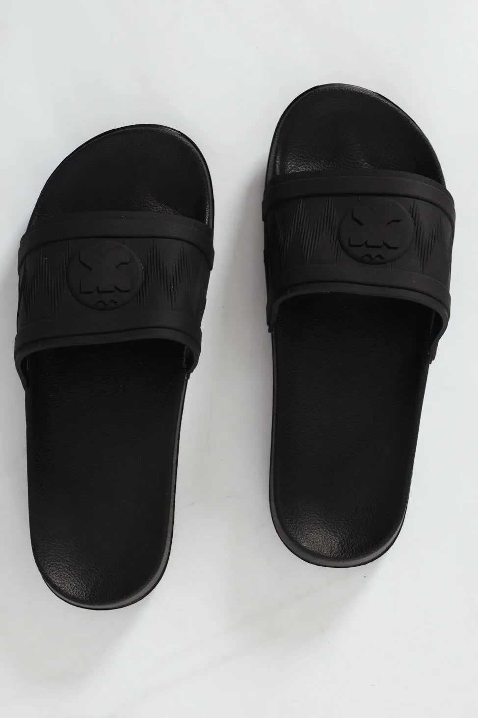 Rubber Upper Pool Slide - Black