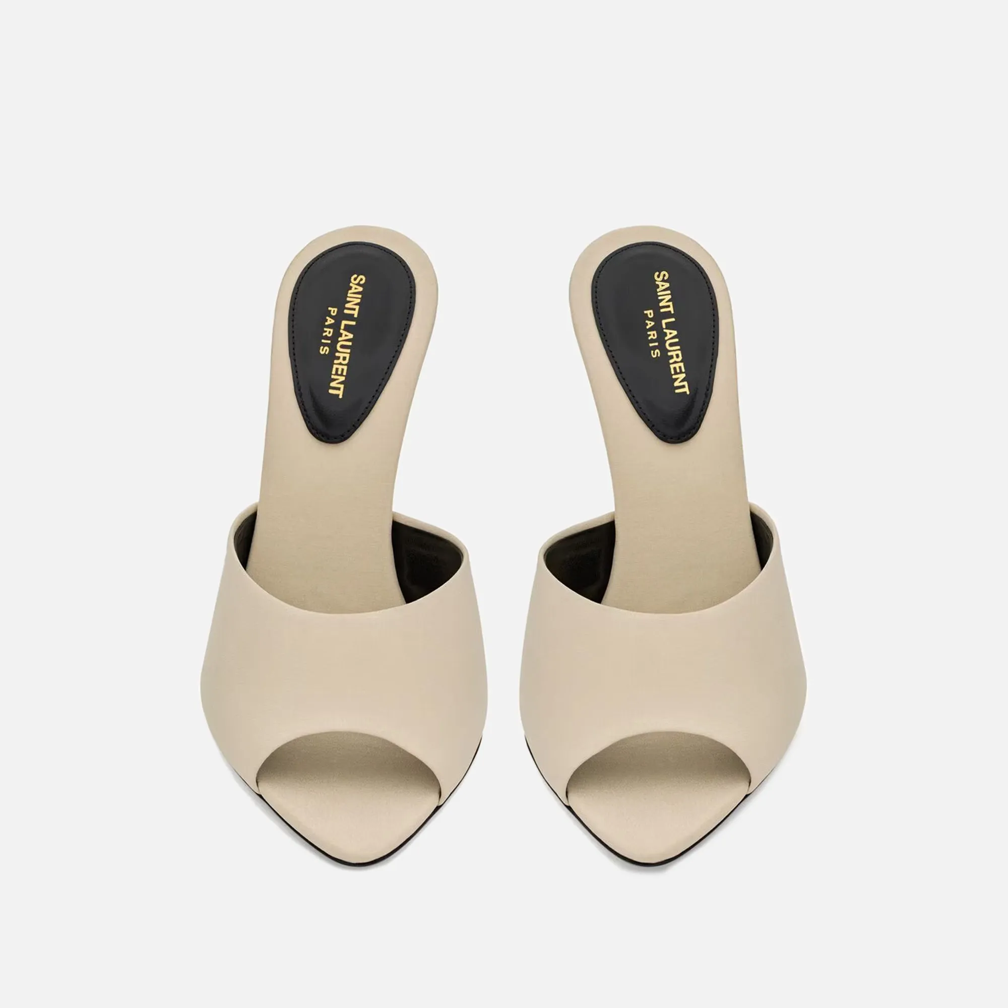 Saint Laurent Suite 105 Mule San - Pale Sand