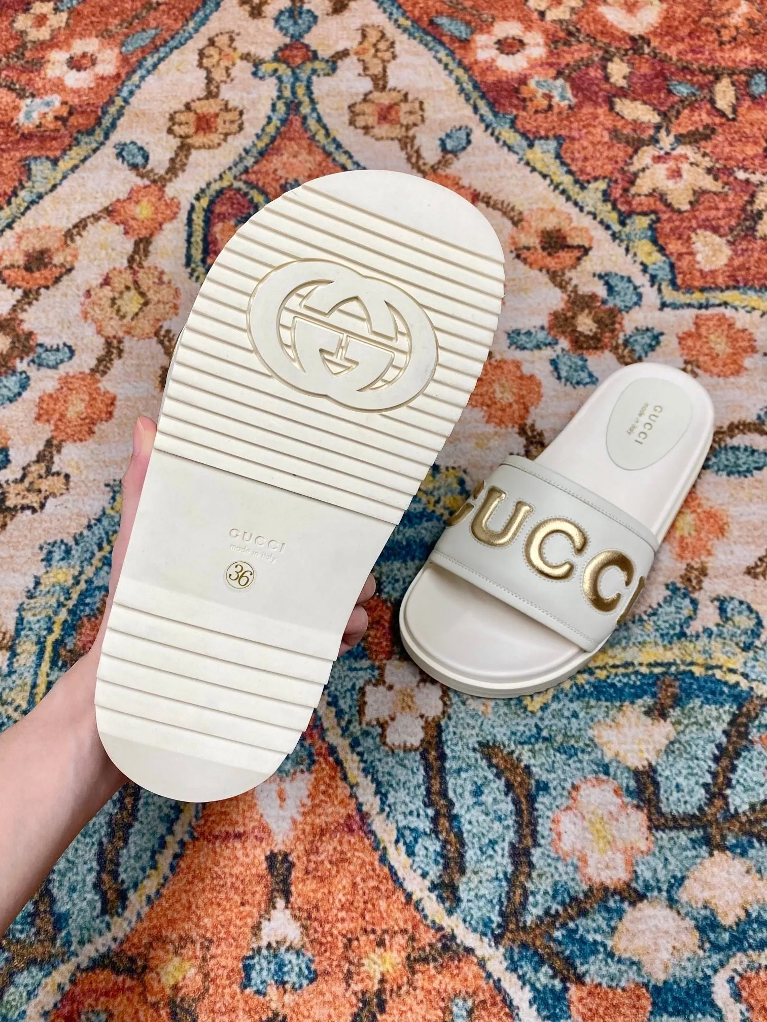 SE1099 Gucci Women's Slide Sandal / SE1099