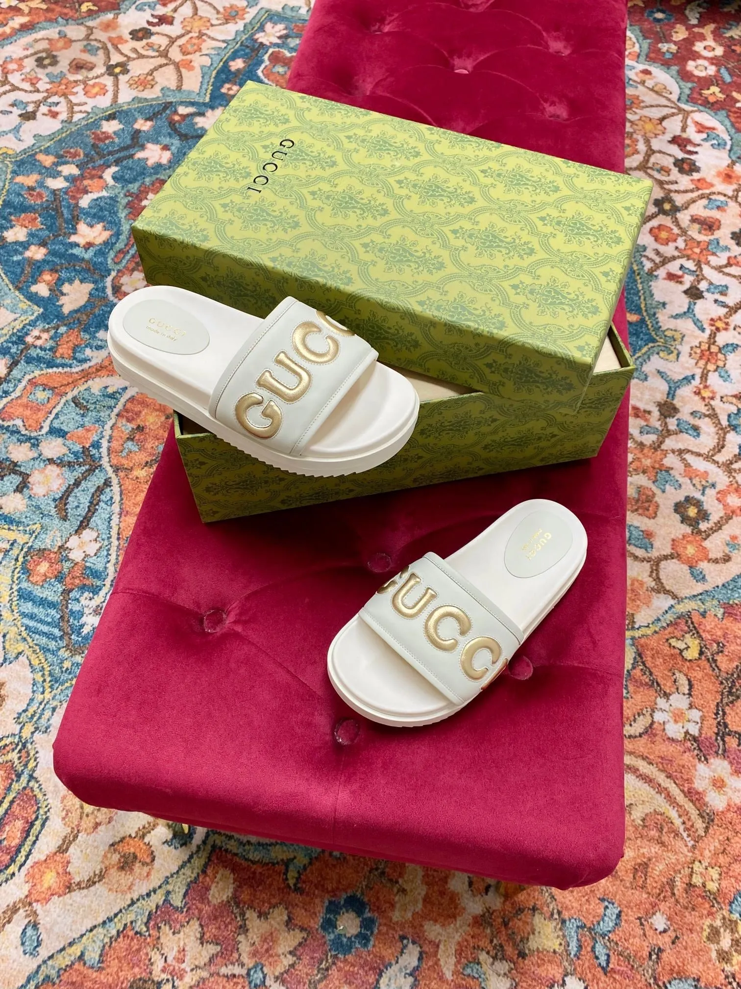 SE1099 Gucci Women's Slide Sandal / SE1099