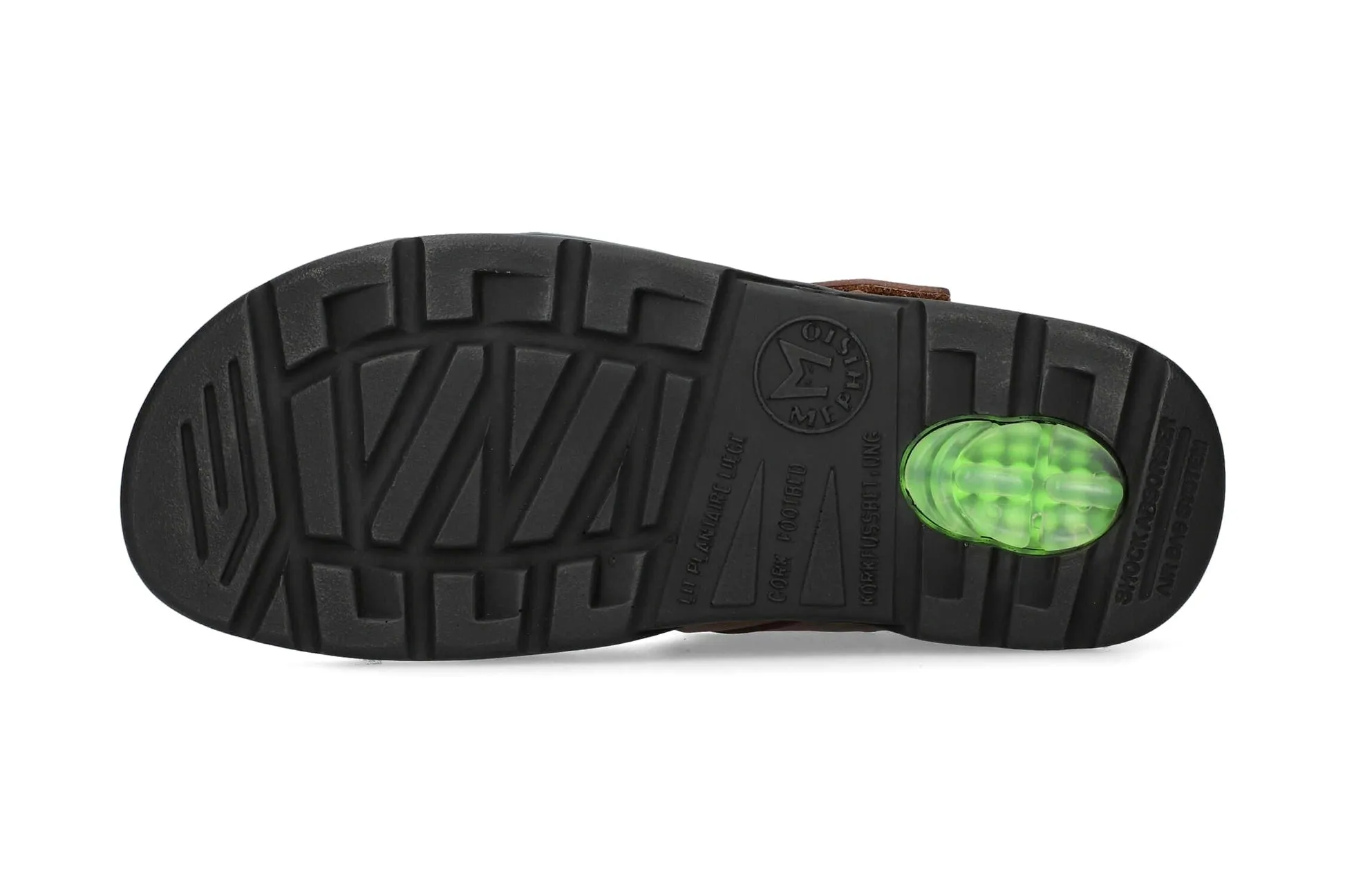 'Shark Fit' men's sandal - chestnut brown