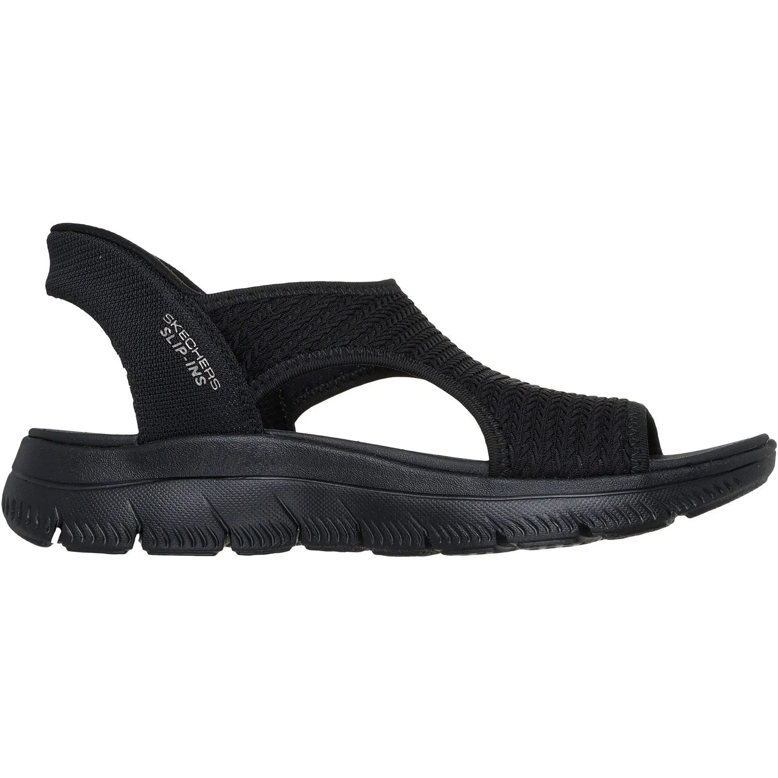 Skechers Summits Sweetly Evolved Textile Women's Black Sandals
