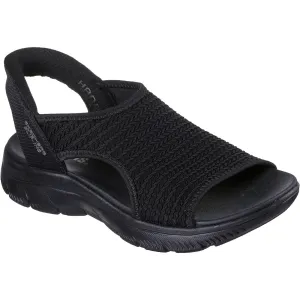 Skechers Summits Sweetly Evolved Textile Women's Black Sandals