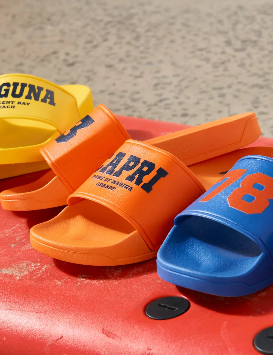 Slides - Orange - 73 Capri