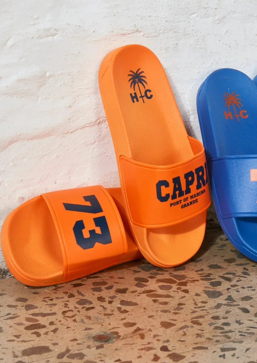 Slides - Orange - 73 Capri