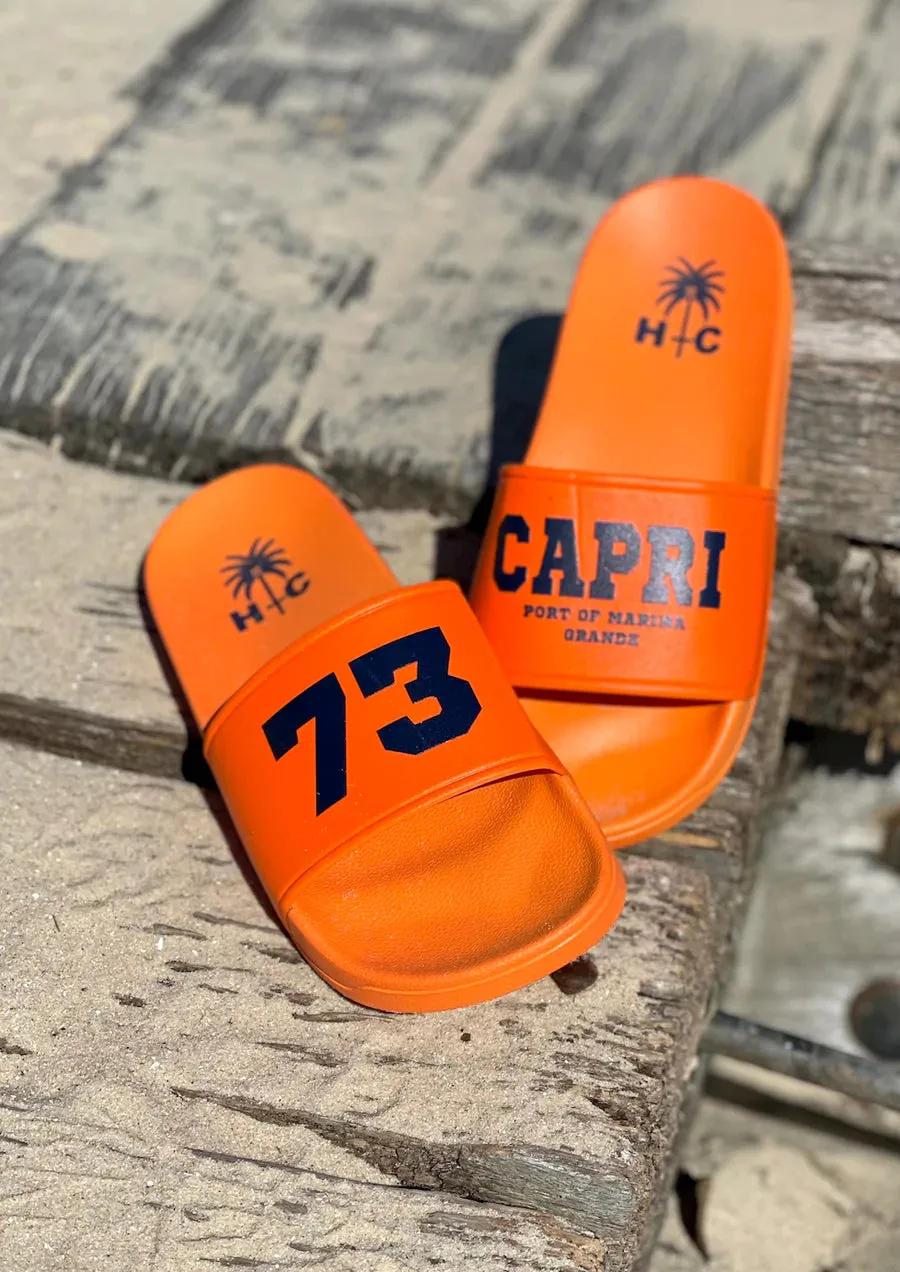 Slides - Orange - 73 Capri
