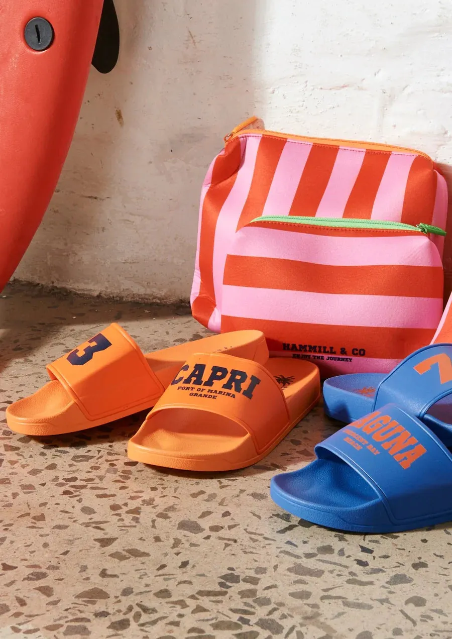 Slides - Orange - 73 Capri