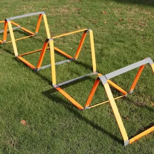 Speed Ladder, Vertical Jump Trainer, Agility Training Ladder for Foot Exercise, Foldable Training Equipment, Instant Set-up, Tangle-Free