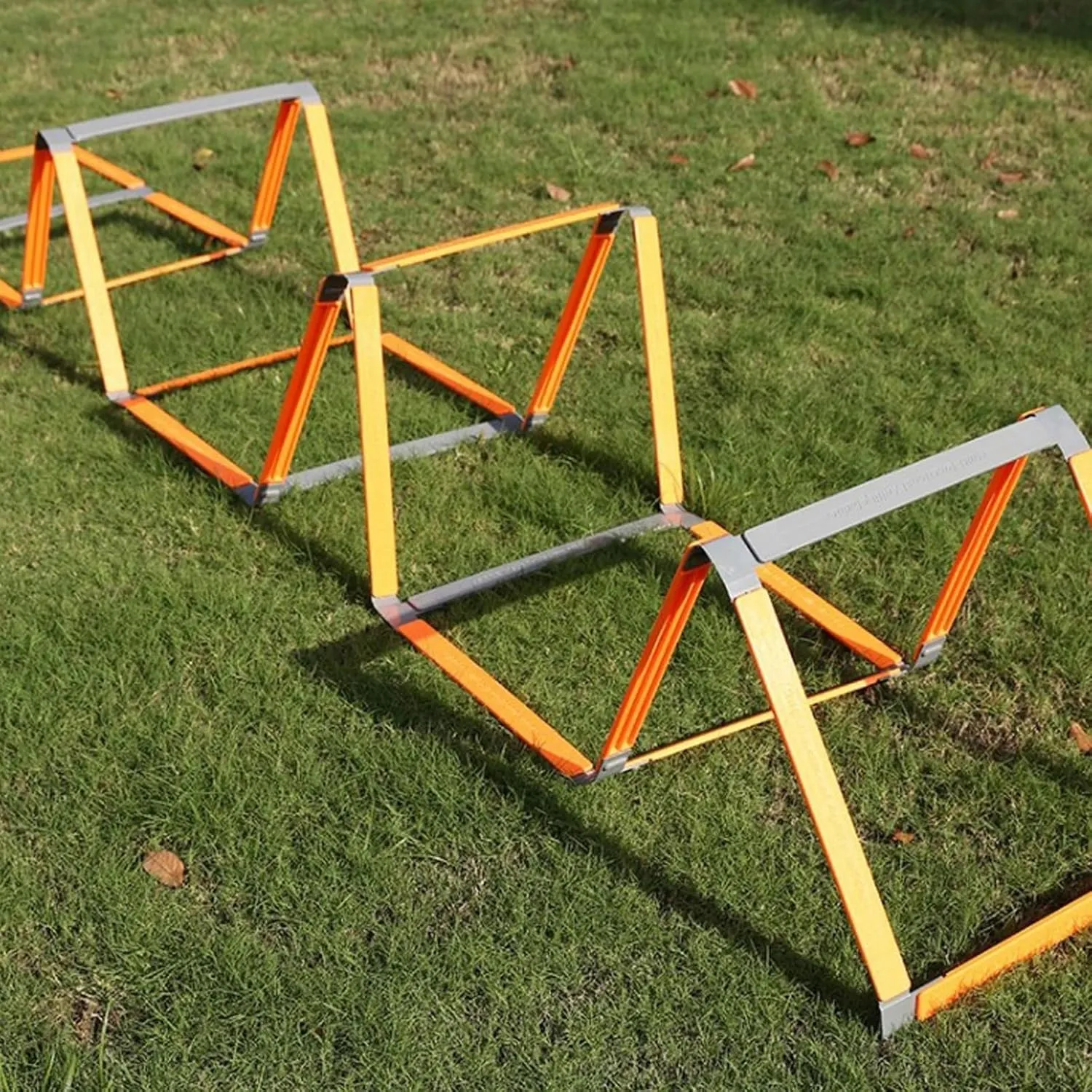 Speed Ladder, Vertical Jump Trainer, Agility Training Ladder for Foot Exercise, Foldable Training Equipment, Instant Set-up, Tangle-Free