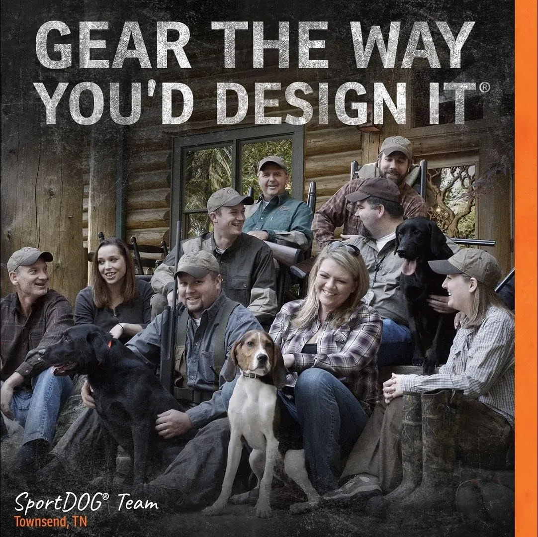 SportDOG Brand SportTrainer 575 Remote Trainer - Bright, Easy to Read OLED Screen - 500 Yard Range - Waterproof, Rechargeable Dog Training Collar with Tone, Vibration, and Static, Orange