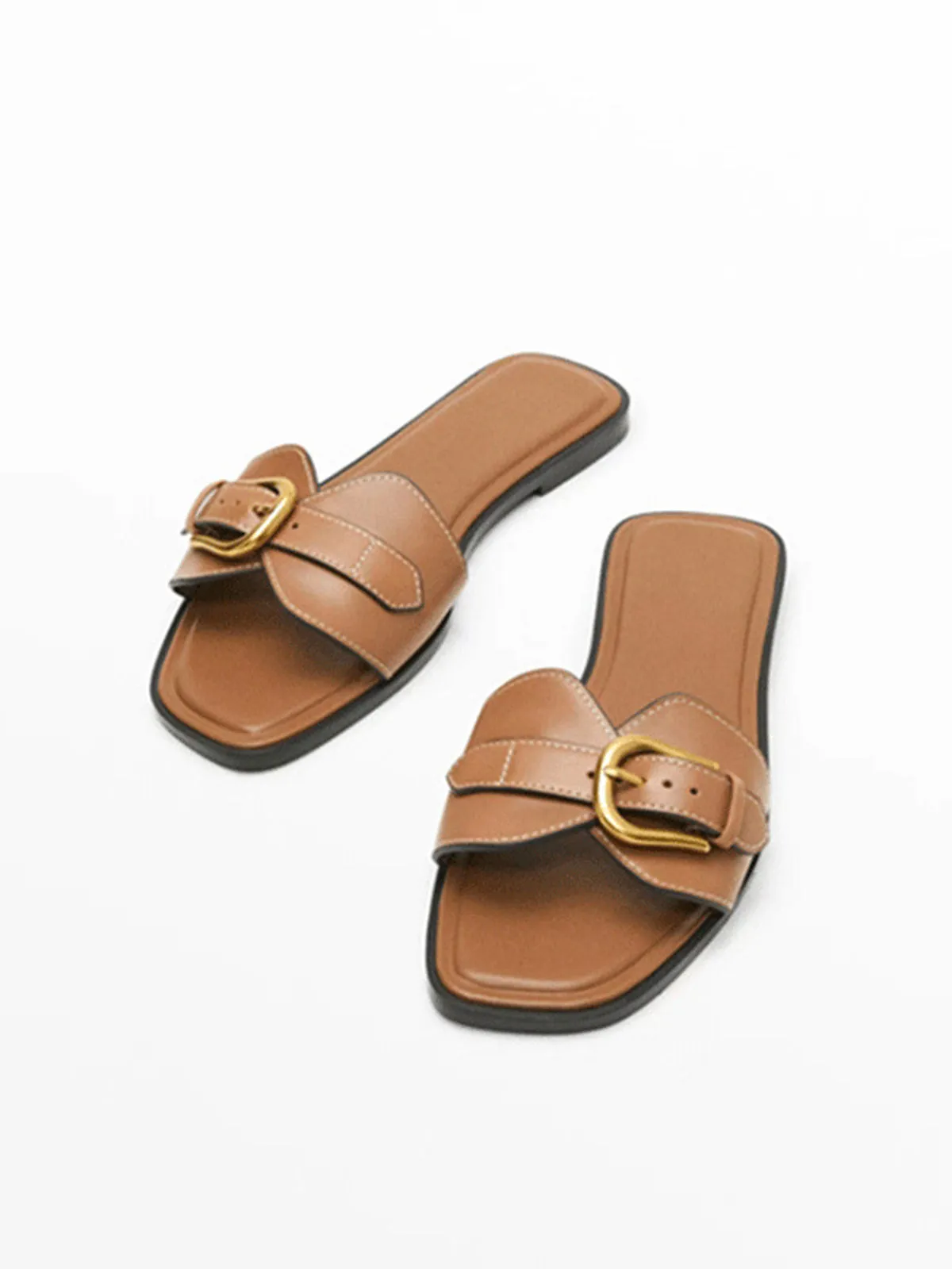 Strap Slide Sandals
