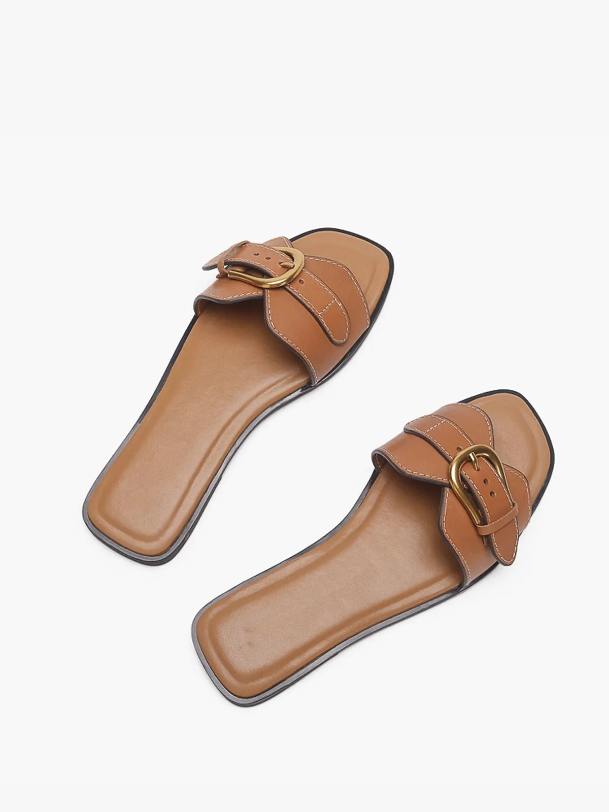 Strap Slide Sandals
