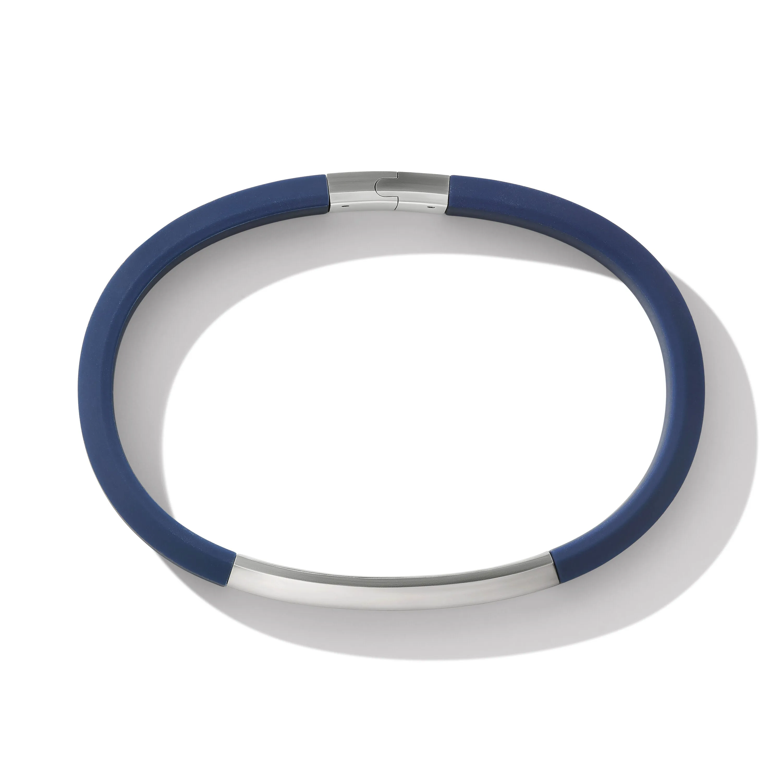 Streamline ID Blue Rubber Bracelet