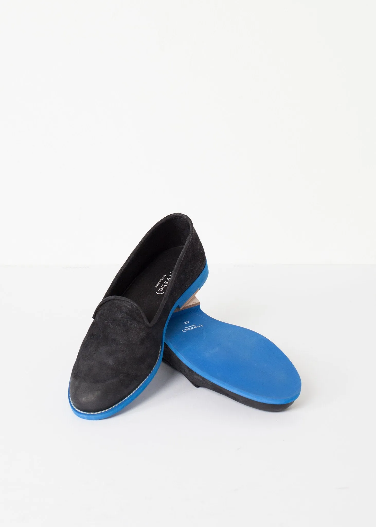 Suede - Super affordable Loafers Black/Blue Delivery guarantee
