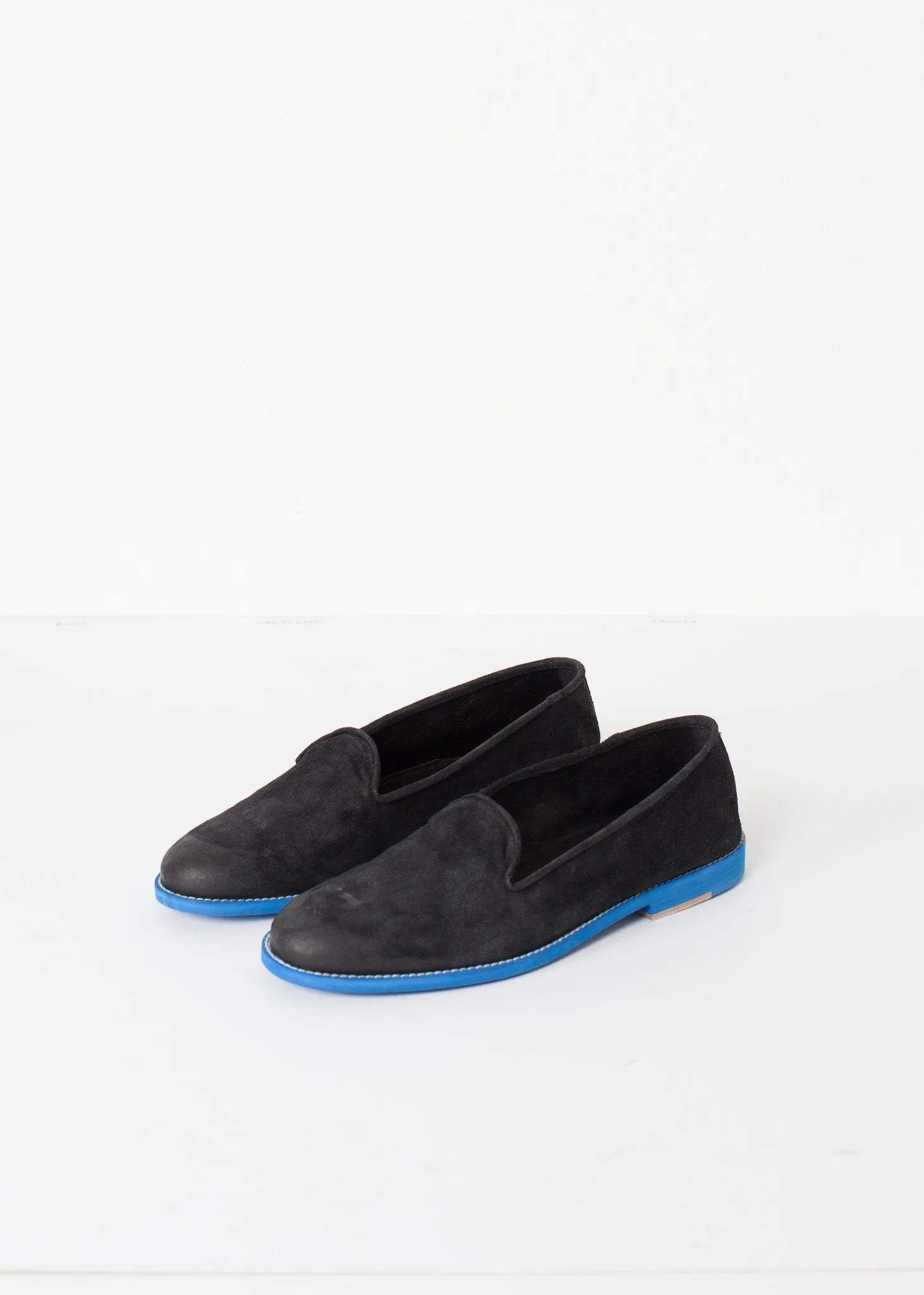 Suede - Super affordable Loafers Black/Blue Delivery guarantee