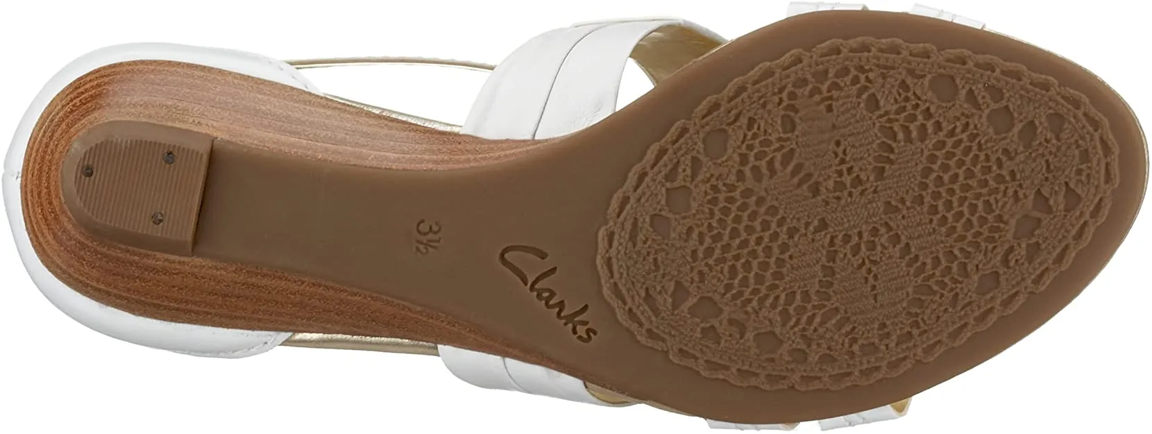 'Sugar Bowl' women's sandal - white patent