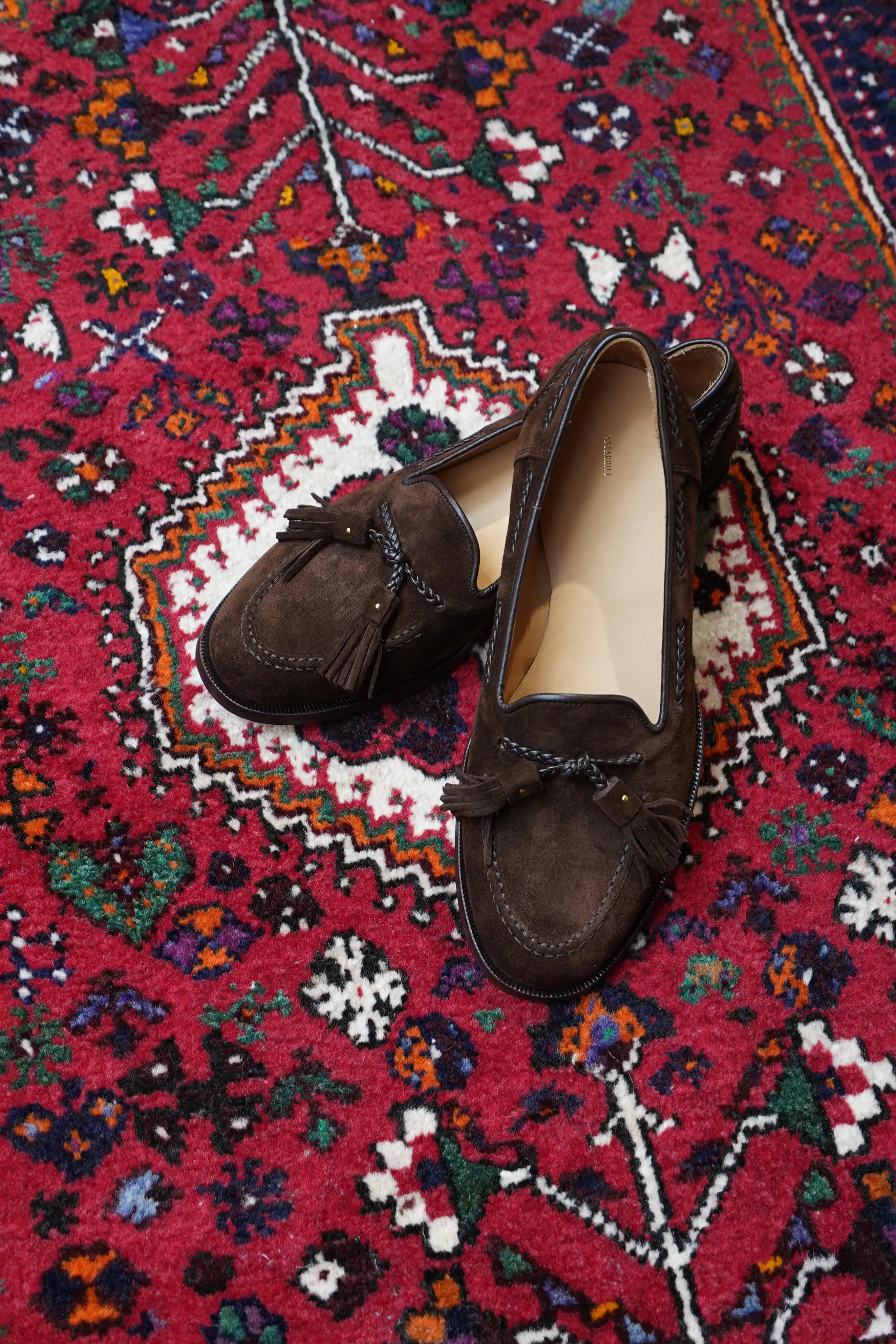 SUGARHILL SUEDE LOAFER "COUPE" (BROWN SUEDE)