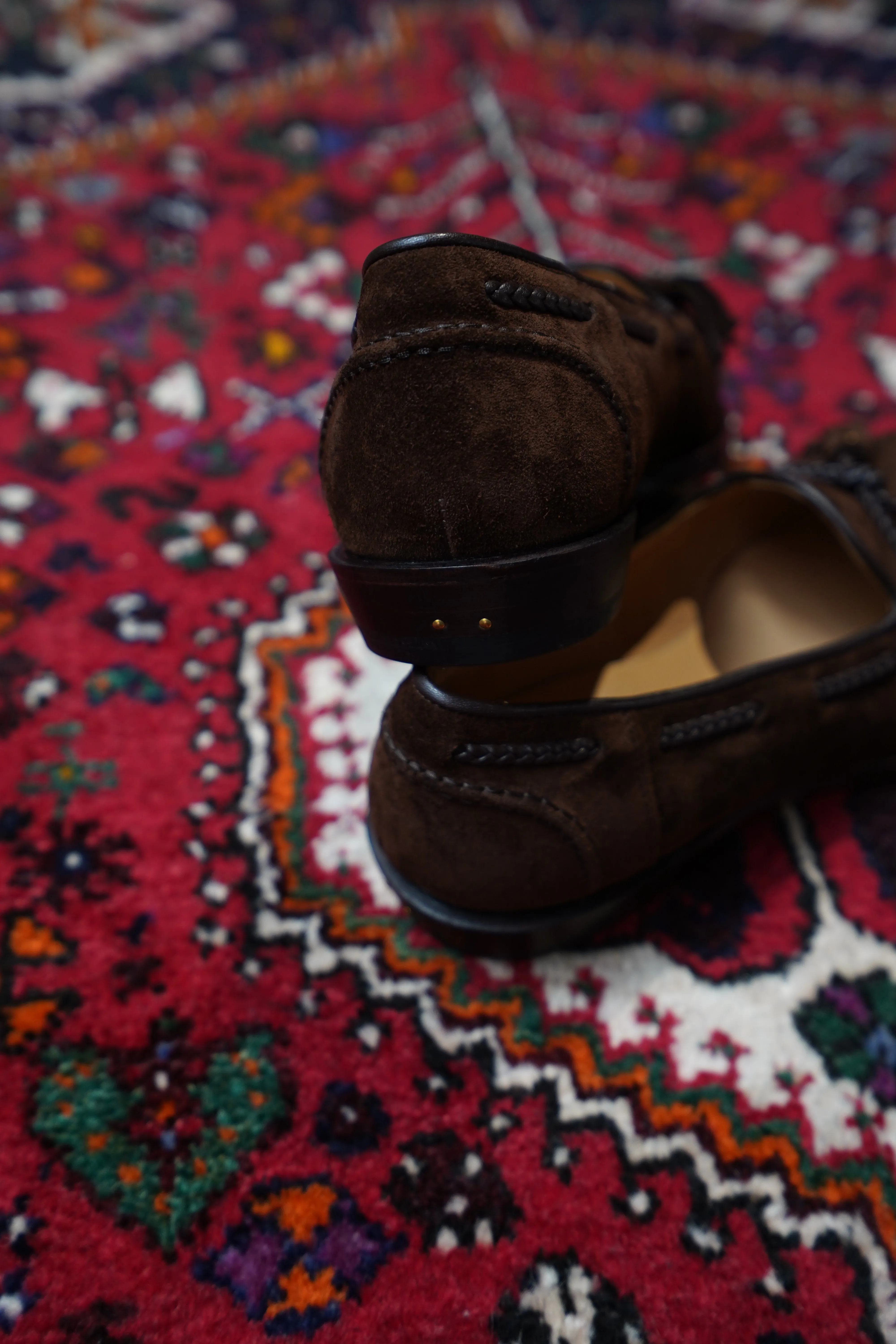 SUGARHILL SUEDE LOAFER "COUPE" (BROWN SUEDE)