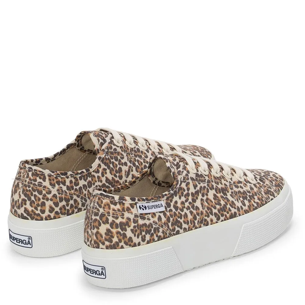 Superga 2740 Leopard Print Trainer