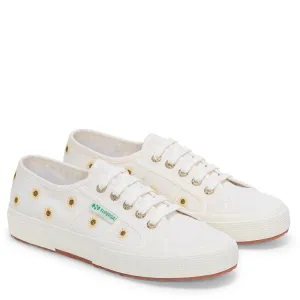 Superga Embroidery Linen Sunflower Trainer