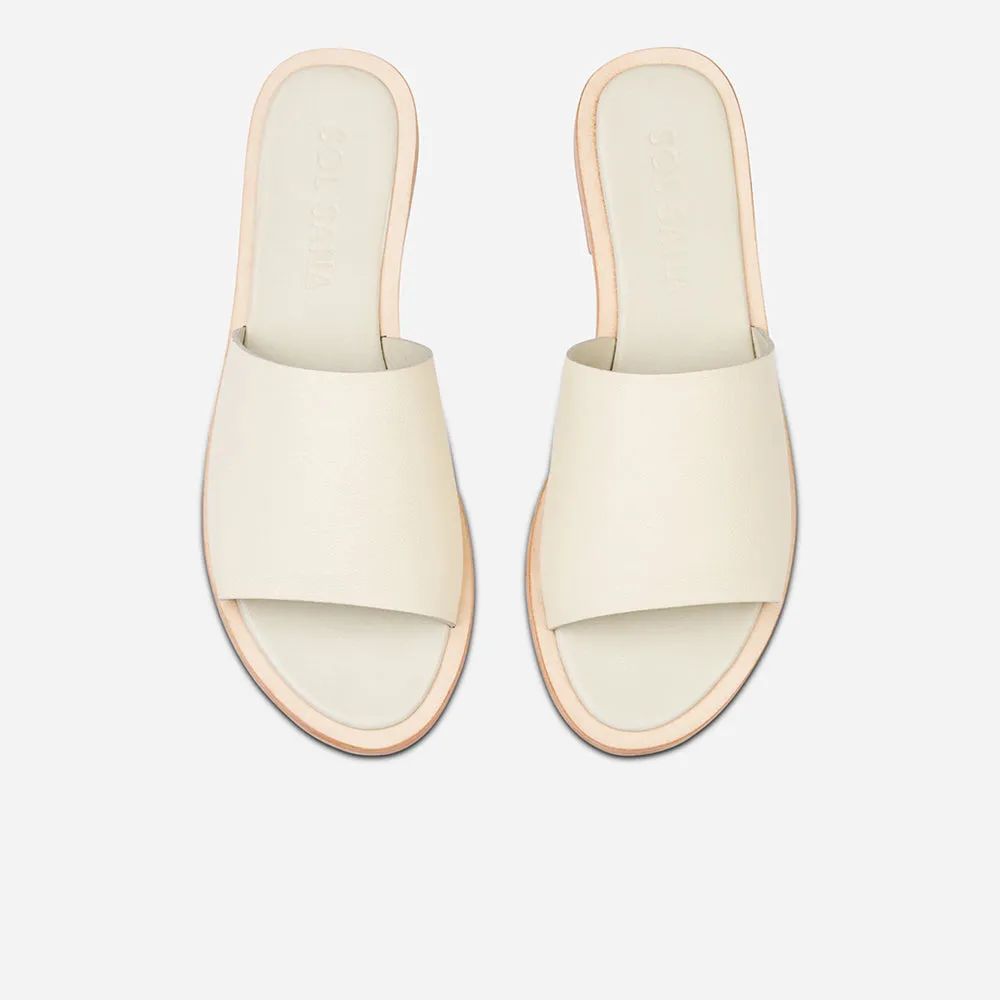 Tasha Slide Off White