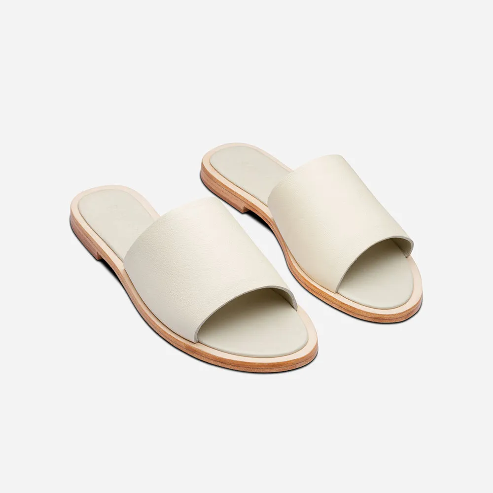 Tasha Slide Off White