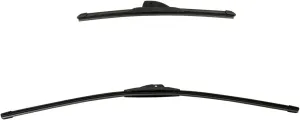 Tech Windshield Wiper Blade Driver & Passenger Front 2 Piece -015 Compatible with Nissan Sentra FE S 2013-2016 & FE SV 2013-2014 & Nismo/SR Turbo 2017-2018 & S/SL/SR/SV 2013-2018