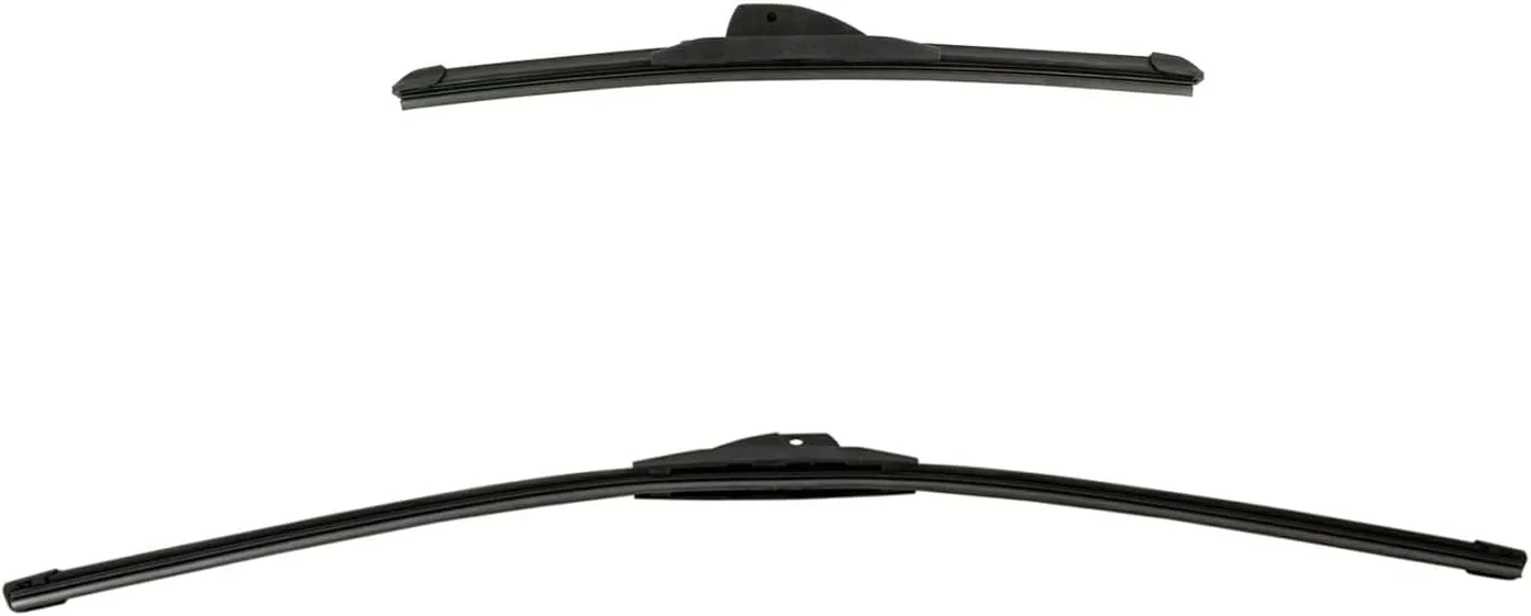 Tech Windshield Wiper Blade Driver & Passenger Front 2 Piece -015 Compatible with Nissan Sentra FE S 2013-2016 & FE SV 2013-2014 & Nismo/SR Turbo 2017-2018 & S/SL/SR/SV 2013-2018