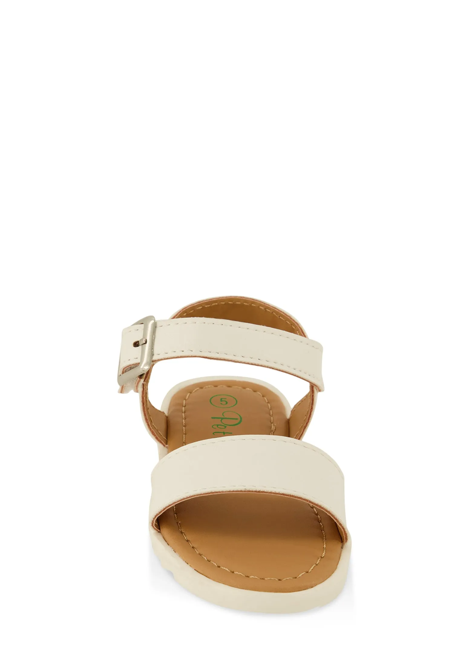 Toddler Girls Velcro Strap Flat Sandals