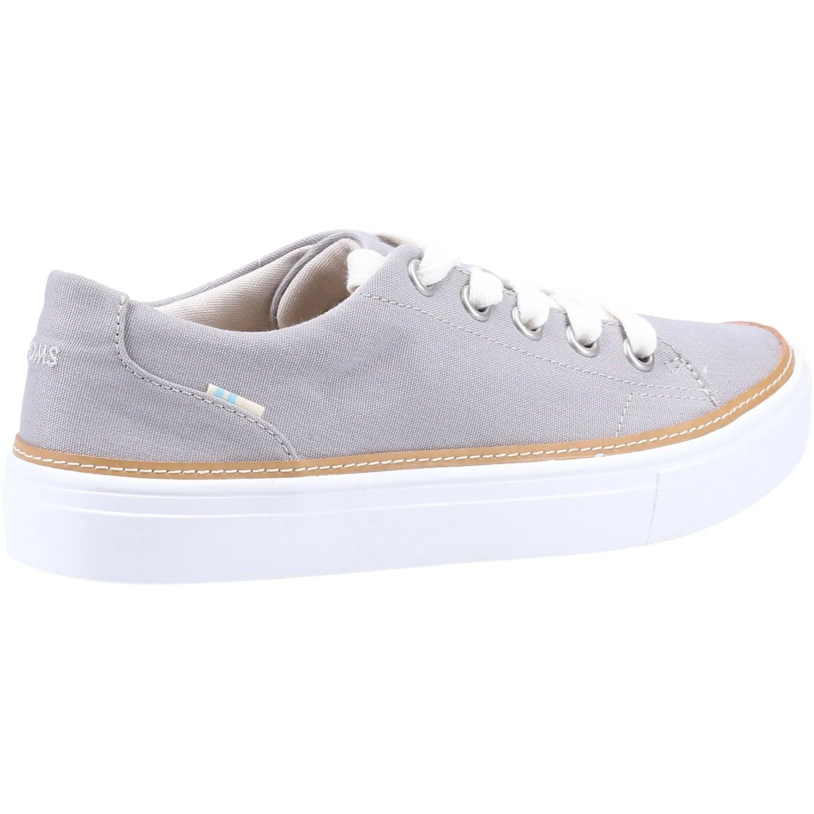 TOMS Women's Alex Canvas Trainer in Drizzle Grey
