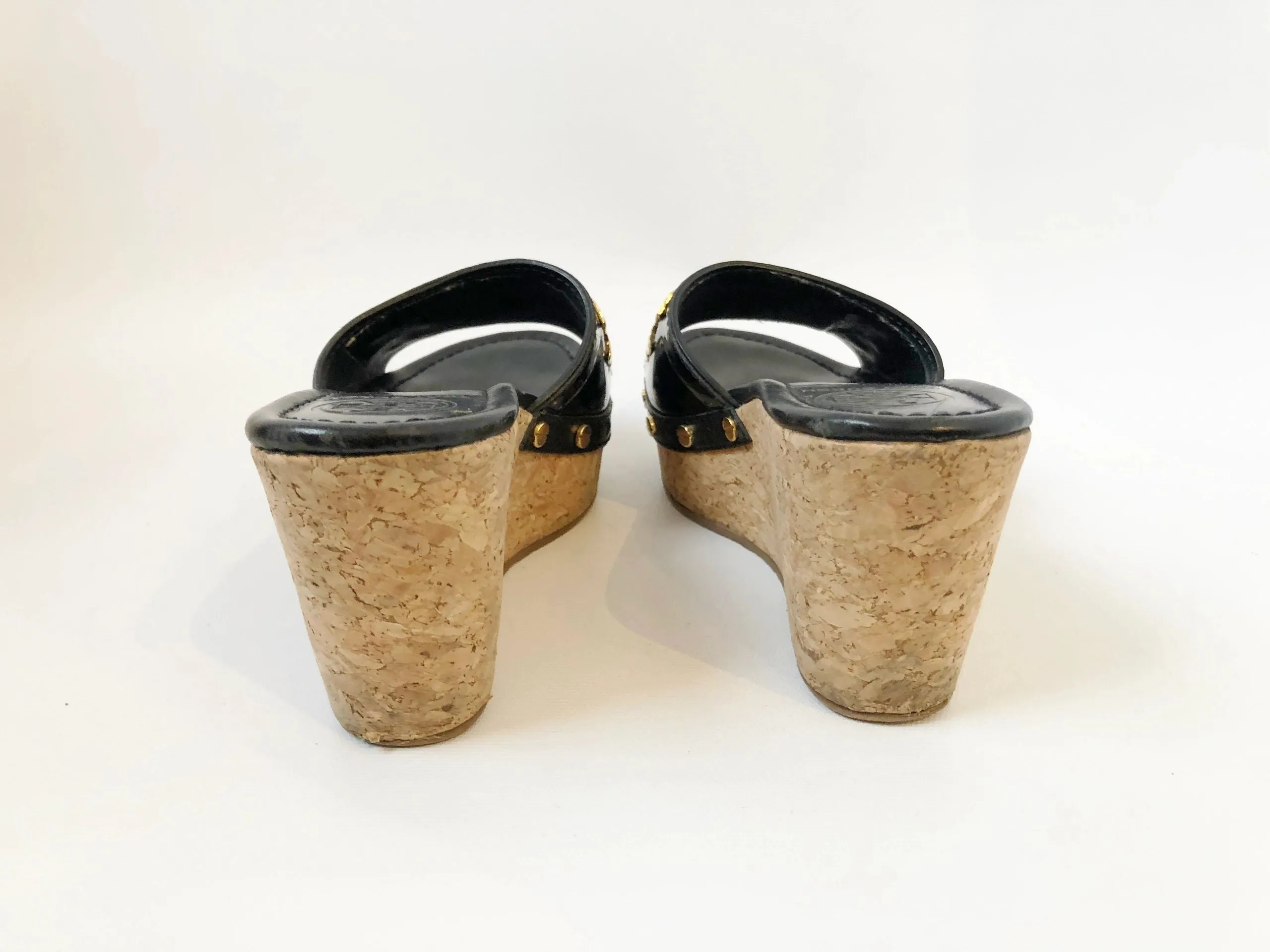 Tory Burch Patent Leather Slide Size 7 M