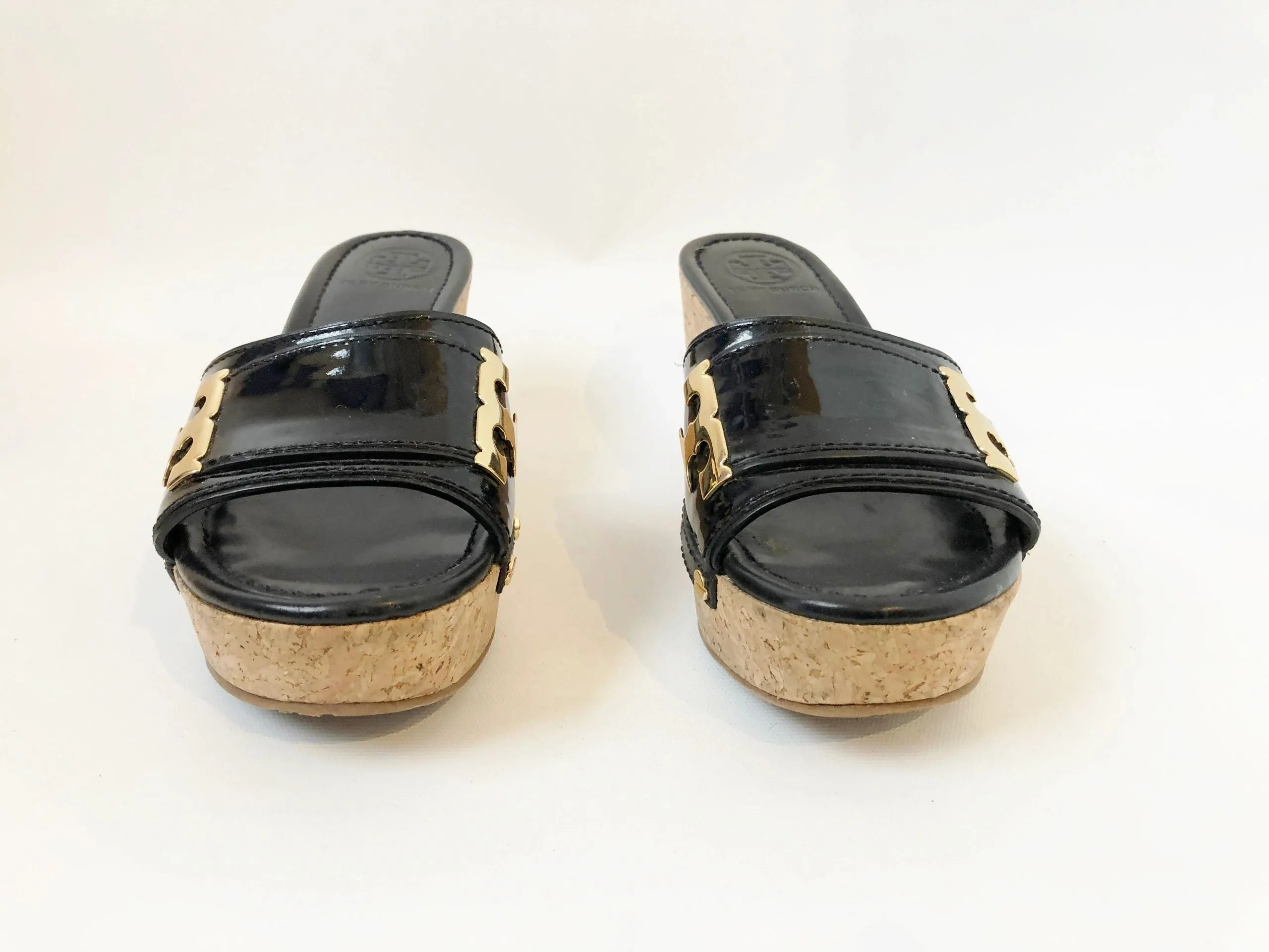 Tory Burch Patent Leather Slide Size 7 M