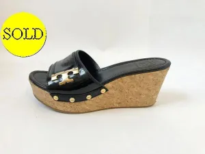 Tory Burch Patent Leather Slide Size 7 M