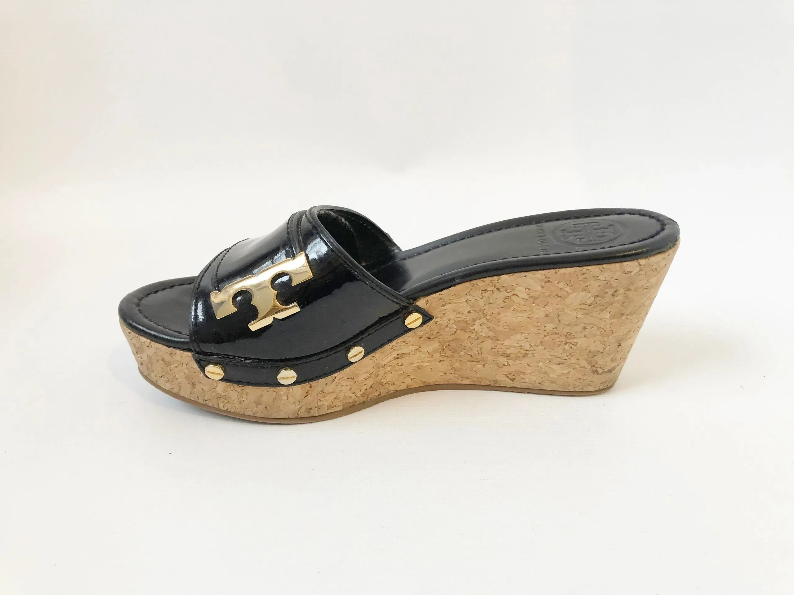 Tory Burch Patent Leather Slide Size 7 M
