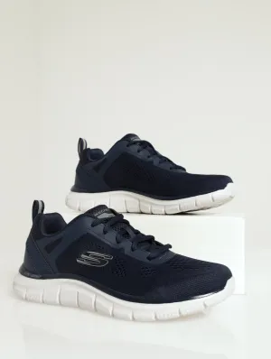 Track Lace Up Trainer - Navy