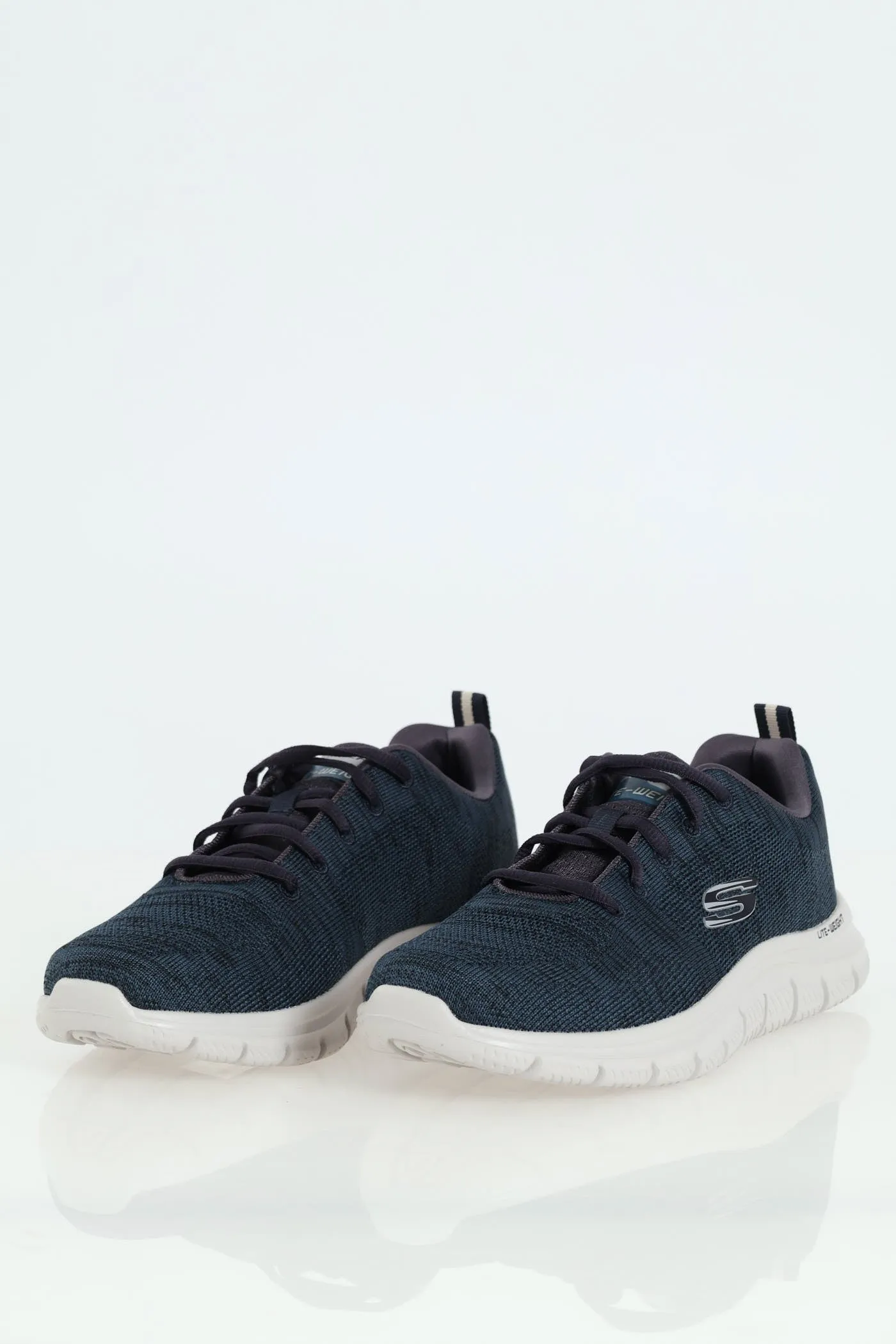 Track Lace Up Trainer - Navy