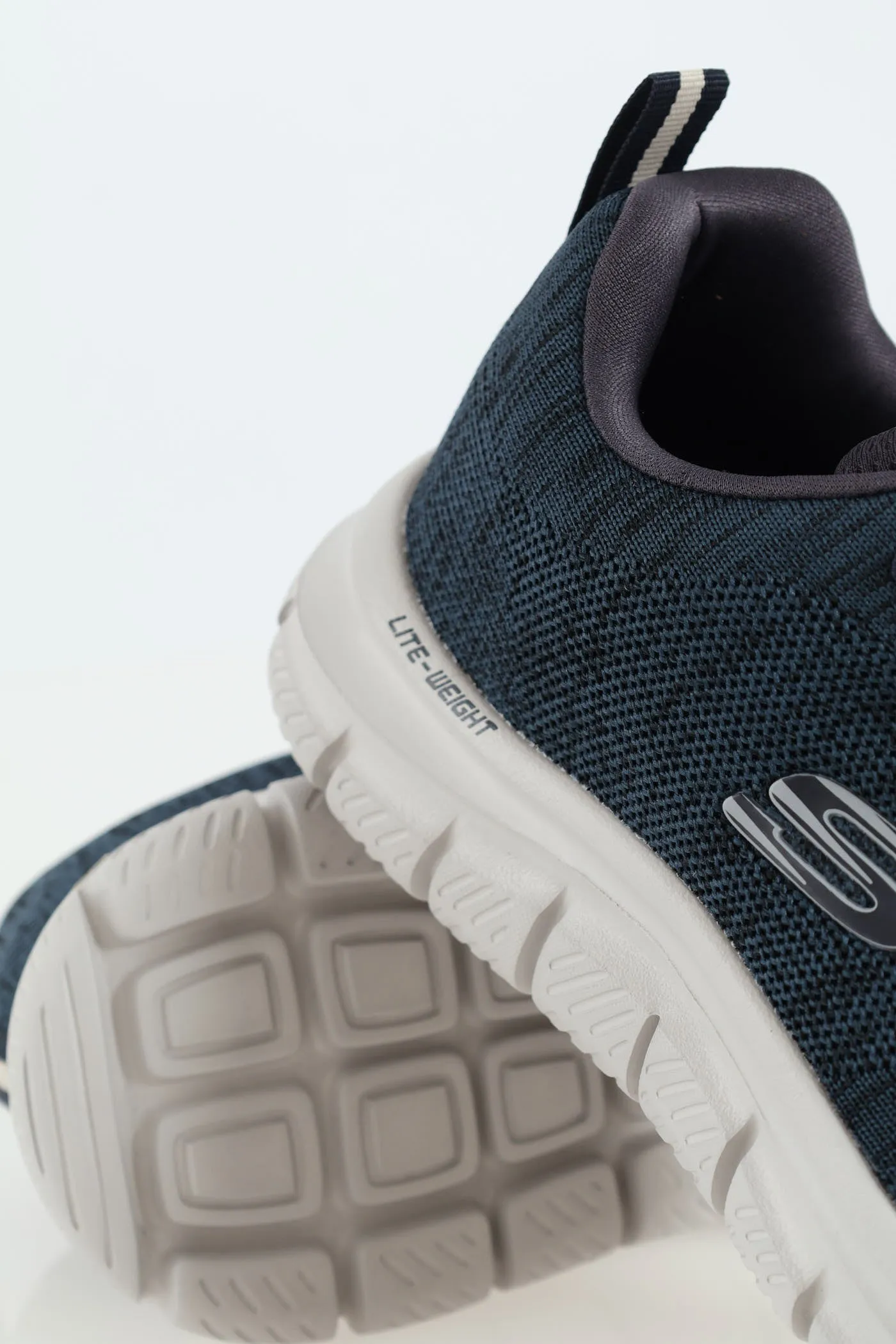 Track Lace Up Trainer - Navy