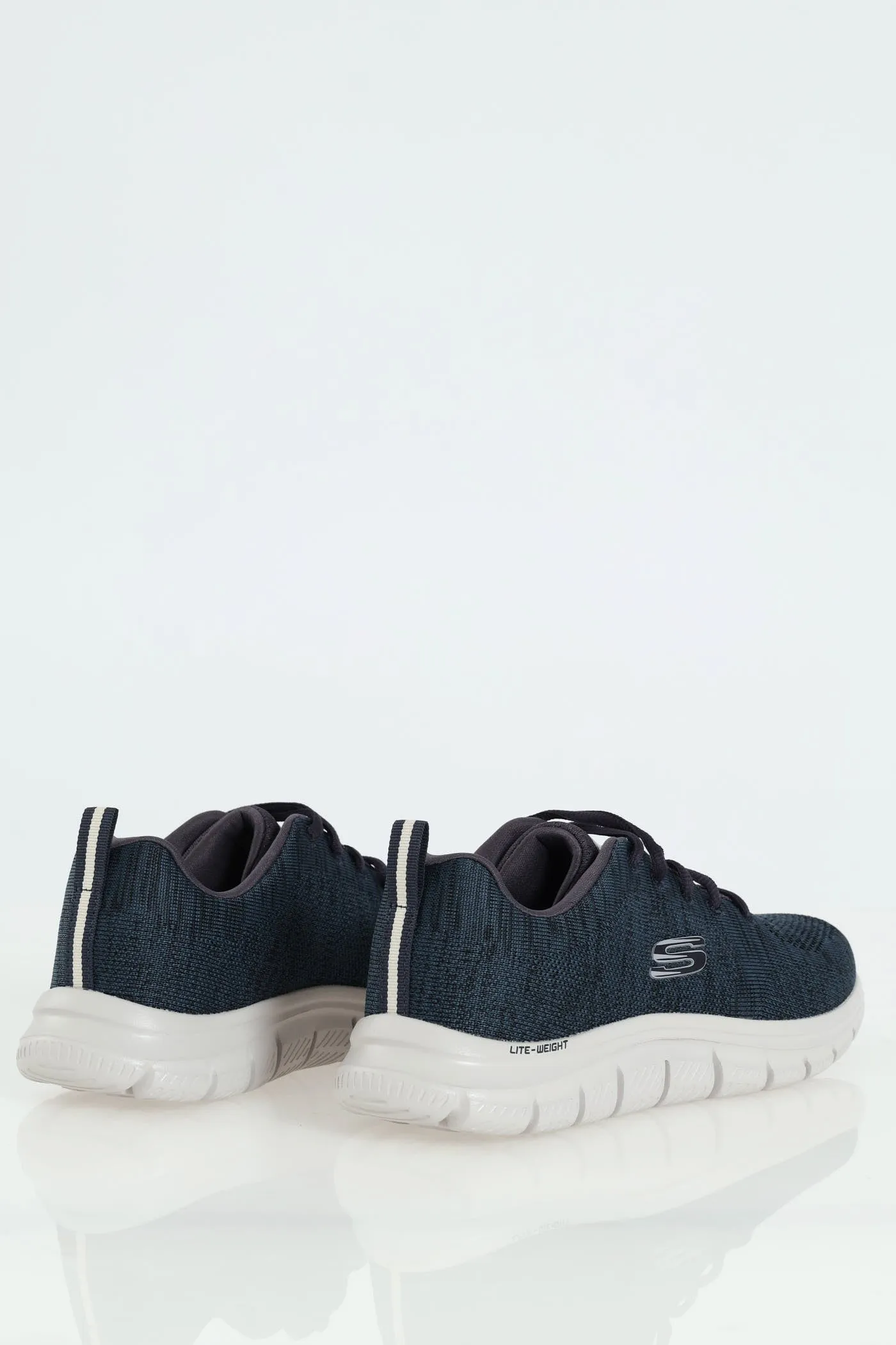 Track Lace Up Trainer - Navy
