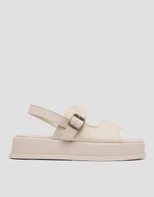 Triset Buckle Strap Sandal Flat Wanita