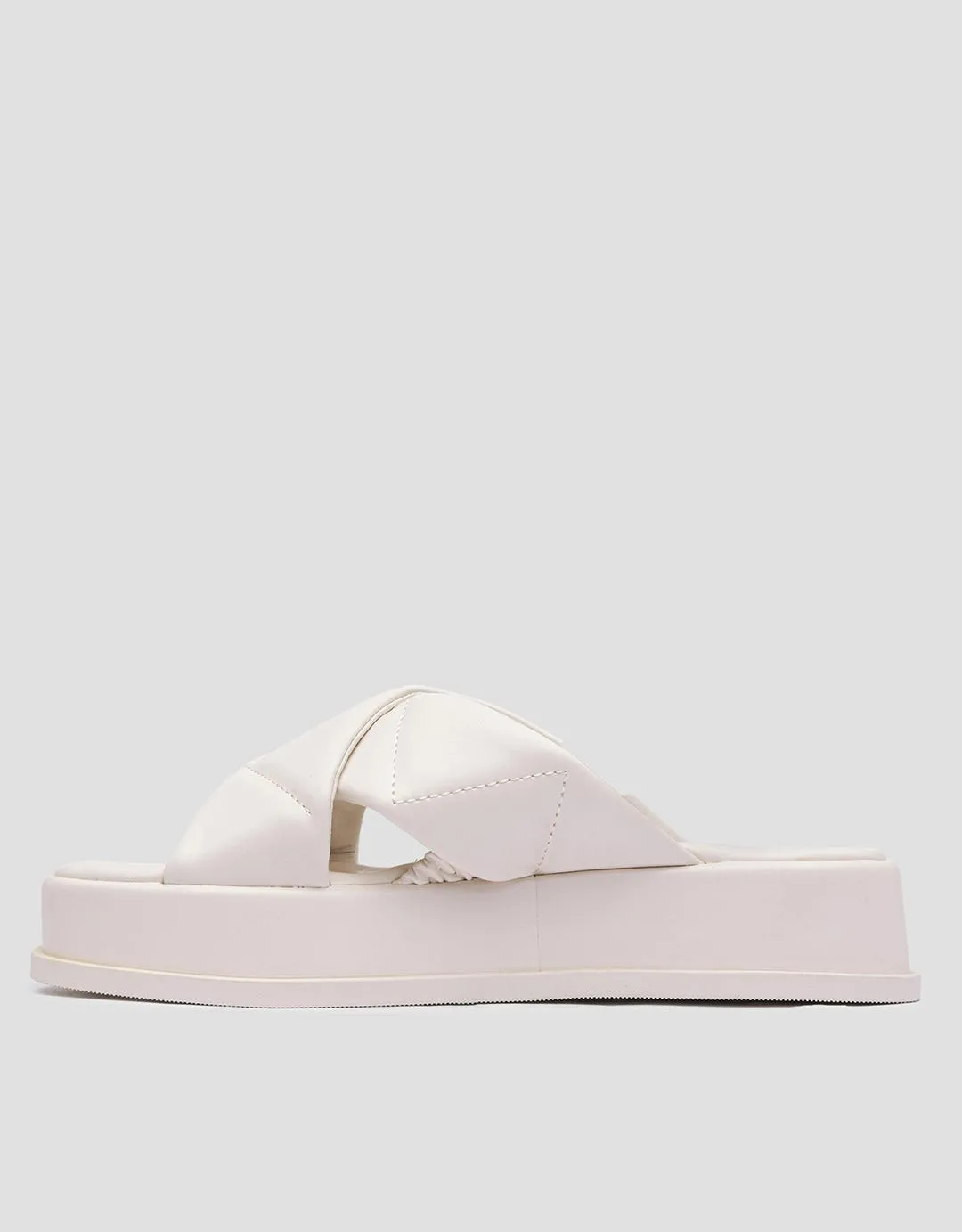Triset Cross Strap 2 Sandal Flat Wanita